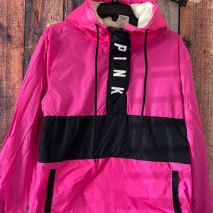 PINK by Victoria secret Anorak windbreaker